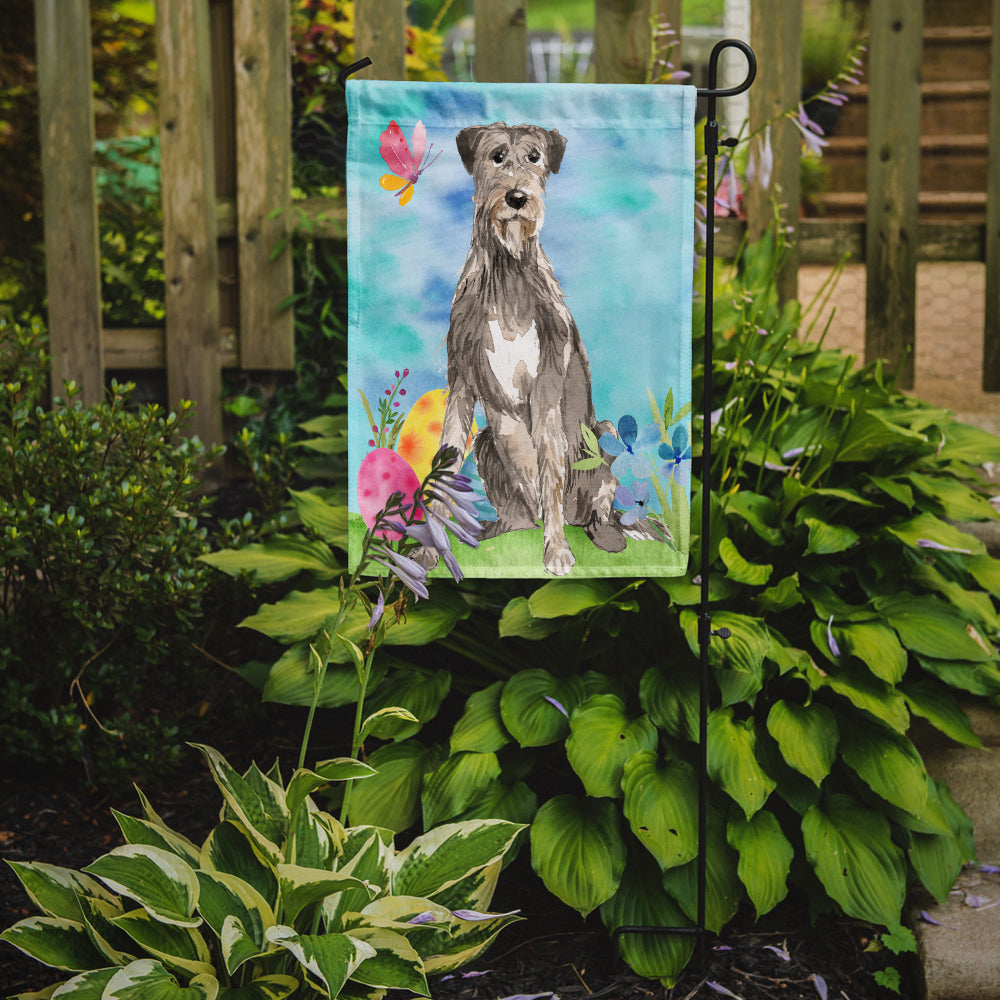 Easter Eggs Irish Wolfhound Garden Flag Mailbox Decorative Yard Banner Outside Patio Artwork for Flower Beds, Garden Size, Multicolor