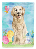 Easter Eggs Golden Retriever Garden Flag Mailbox Decorative Yard Banner Outside Patio Artwork for Flower Beds, Garden Size, Multicolor