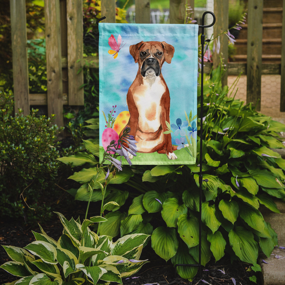 Easter Eggs Boxer Garden Flag Mailbox Decorative Yard Banner Outside Patio Artwork for Flower Beds, Garden Size, Multicolor