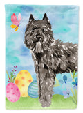 Easter Eggs Bouvier des Flandres Garden Flag Mailbox Decorative Yard Banner Outside Patio Artwork for Flower Beds, Garden Size, Multicolor