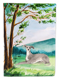 Under the Tree Italian Greyhound Garden Flag Mailbox Decorative Yard Banner Outside Patio Artwork for Flower Beds, Garden Size, Multicolor