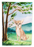 Under the Tree Chihuahua Garden Flag Mailbox Decorative Yard Banner Outside Patio Artwork for Flower Beds, Garden Size, Multicolor