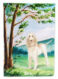 Under the Tree Spinone Italiano Garden Flag Mailbox Decorative Yard Banner Outside Patio Artwork for Flower Beds, Garden Size, Multicolor