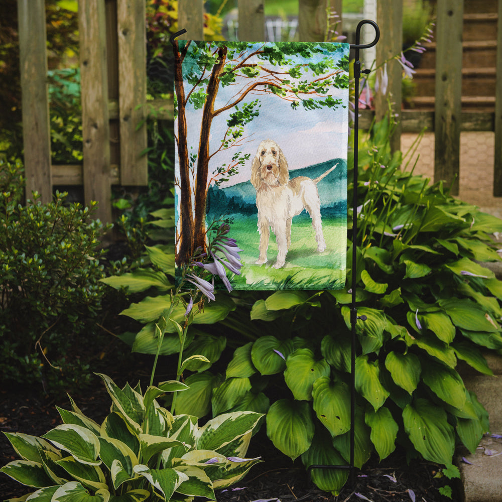 Under the Tree Spinone Italiano Garden Flag Mailbox Decorative Yard Banner Outside Patio Artwork for Flower Beds, Garden Size, Multicolor