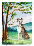 Under the Tree Catahoula Leopard Dog Garden Flag Mailbox Decorative Yard Banner Outside Patio Artwork for Flower Beds, Garden Size, Multicolor