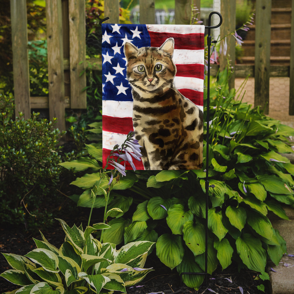 Bengal American Flag Garden Flag Mailbox Decorative Yard Banner Outside Patio Artwork for Flower Beds, Garden Size, Multicolor