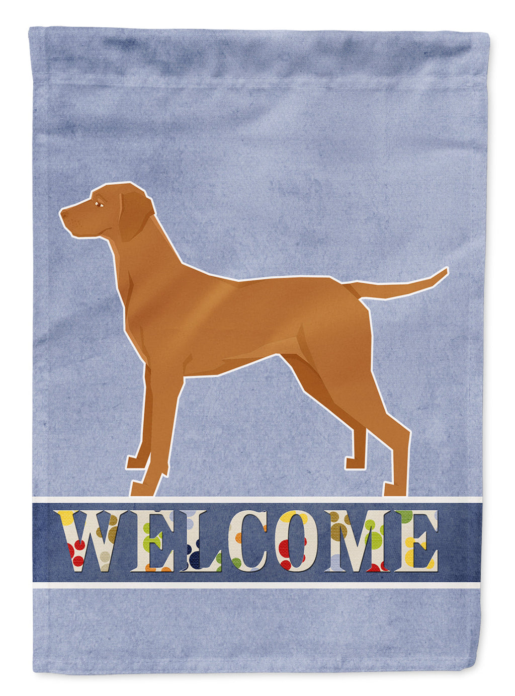 Vizsla Welcome Garden Flag Mailbox Decorative Yard Banner Outside Patio Artwork for Flower Beds, Garden Size, Multicolor