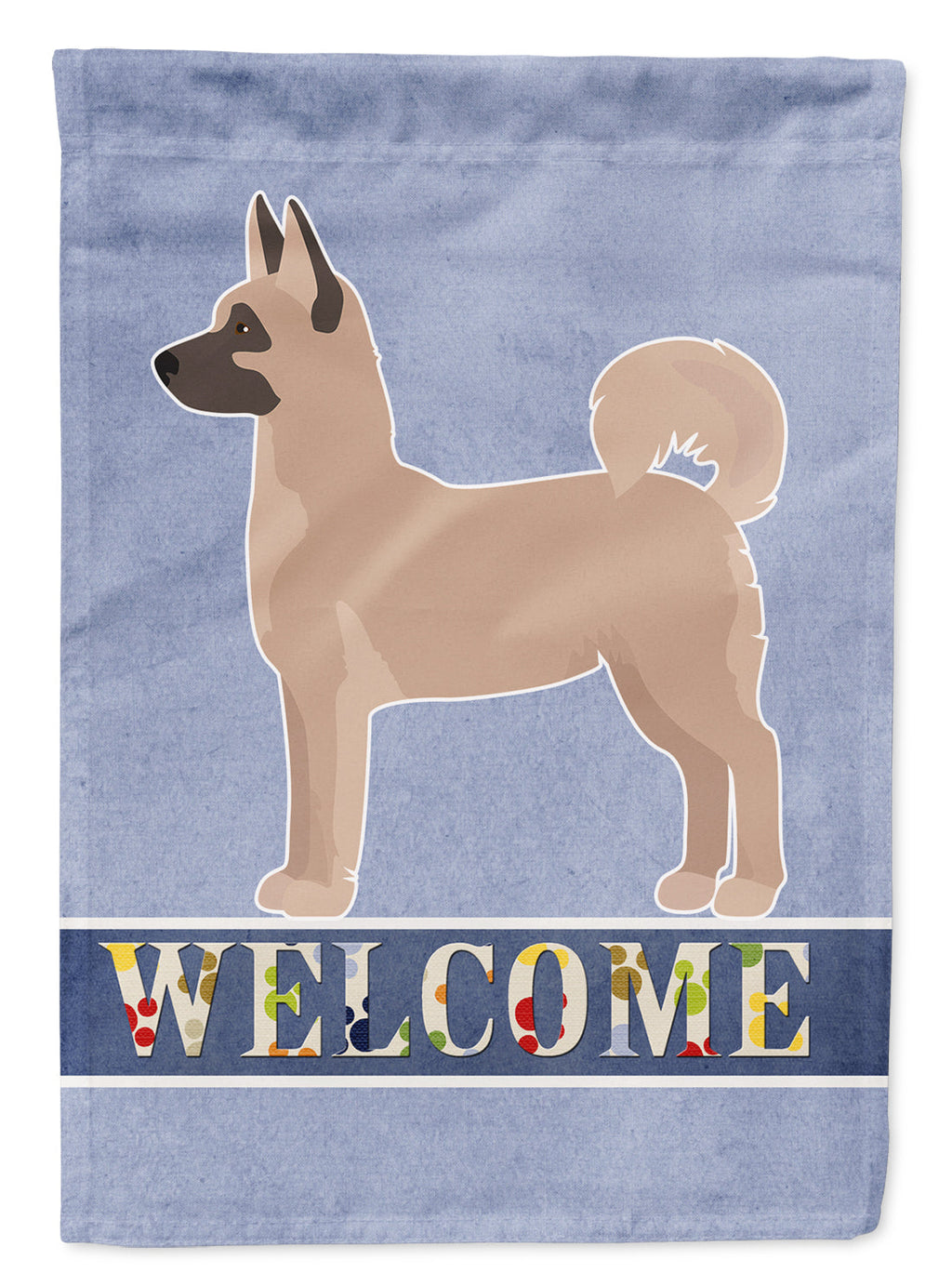 Akita Shepherd Welcome Garden Flag Mailbox Decorative Yard Banner Outside Patio Artwork for Flower Beds, Garden Size, Multicolor