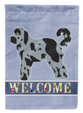 Aussiedoodle #2 Welcome Garden Flag Mailbox Decorative Yard Banner Outside Patio Artwork for Flower Beds, Garden Size, Multicolor