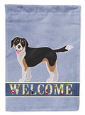 Beaglier #2 Welcome Garden Flag Mailbox Decorative Yard Banner Outside Patio Artwork for Flower Beds, Garden Size, Multicolor