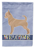 Tan Chorkie Welcome Garden Flag Mailbox Decorative Yard Banner Outside Patio Artwork for Flower Beds, Garden Size, Multicolor