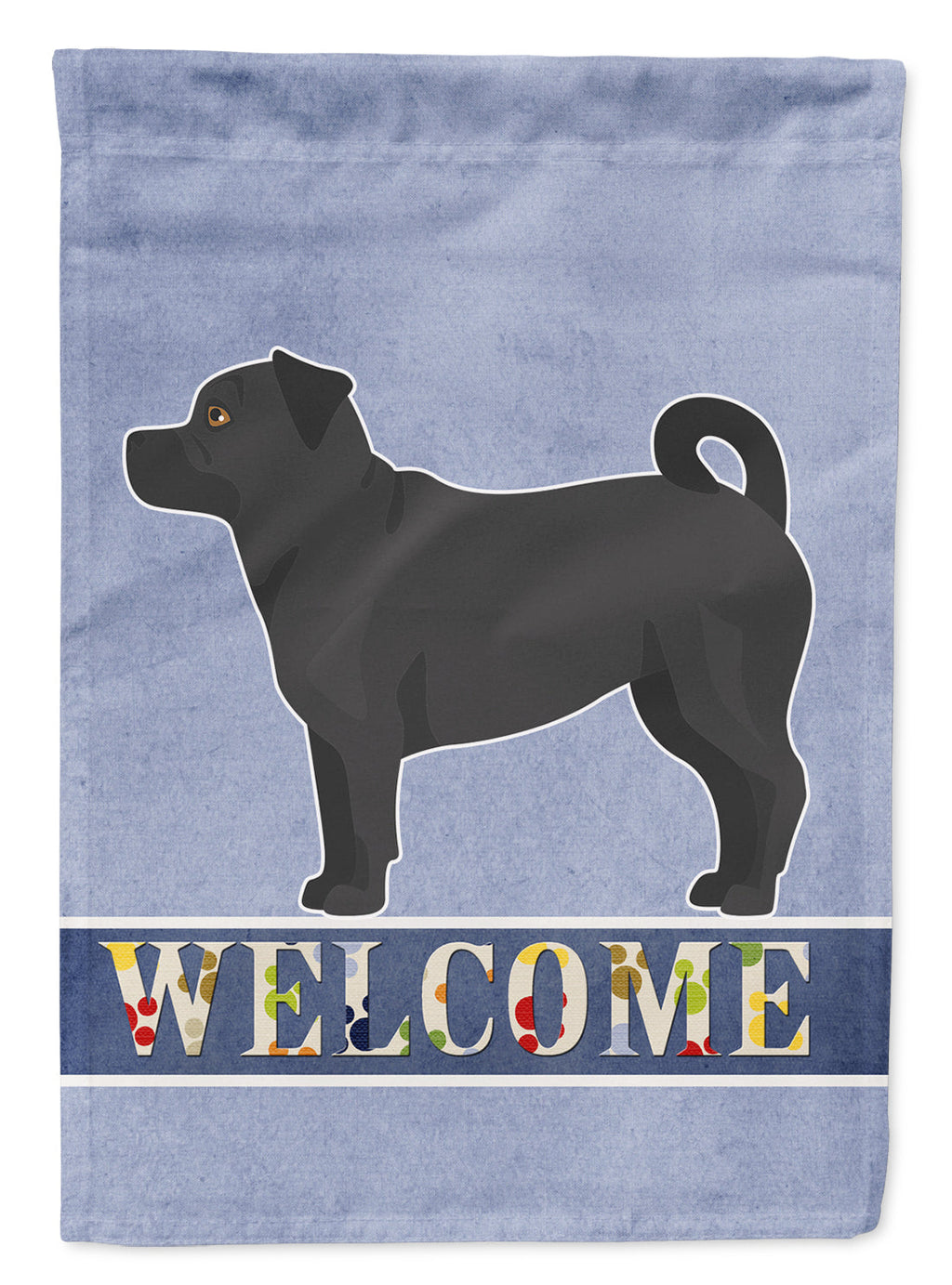 Balck Jug Welcome Garden Flag Mailbox Decorative Yard Banner Outside Patio Artwork for Flower Beds, Garden Size, Multicolor