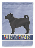 Balck Jug Welcome Garden Flag Mailbox Decorative Yard Banner Outside Patio Artwork for Flower Beds, Garden Size, Multicolor