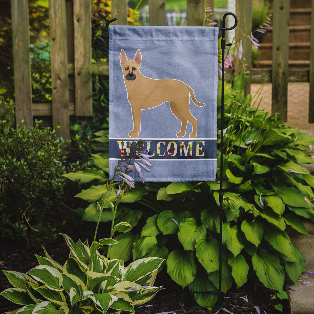 Shepherd Pit Mix #2 Welcome Garden Flag Mailbox Decorative Yard Banner Outside Patio Artwork for Flower Beds, Garden Size, Multicolor