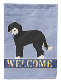 Whoodle #2 Welcome Garden Flag Mailbox Decorative Yard Banner Outside Patio Artwork for Flower Beds, Garden Size, Multicolor