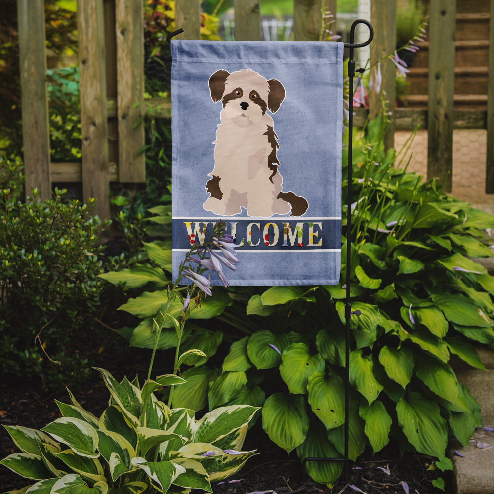 Shi Chi #3 Welcome Garden Flag Mailbox Decorative Yard Banner Outside Patio Artwork for Flower Beds, Garden Size, Multicolor