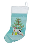 Cornish Rex Cat Christmas Holiday Stocking Double-Sided Print, Polyester Suede,11x18, Made in USA