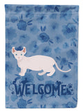 Dwelf #3 Cat Welcome Garden Flag Mailbox Decorative Yard Banner Outside Patio Artwork for Flower Beds, Garden Size, Multicolor