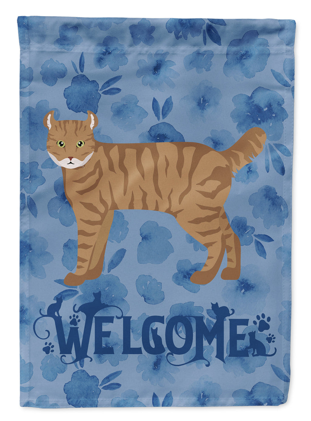 Highlander Lynx #3 Cat Welcome Garden Flag Mailbox Decorative Yard Banner Outside Patio Artwork for Flower Beds, Garden Size, Multicolor