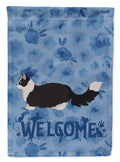 Napoleon #2 Cat Welcome Garden Flag Mailbox Decorative Yard Banner Outside Patio Artwork for Flower Beds, Garden Size, Multicolor