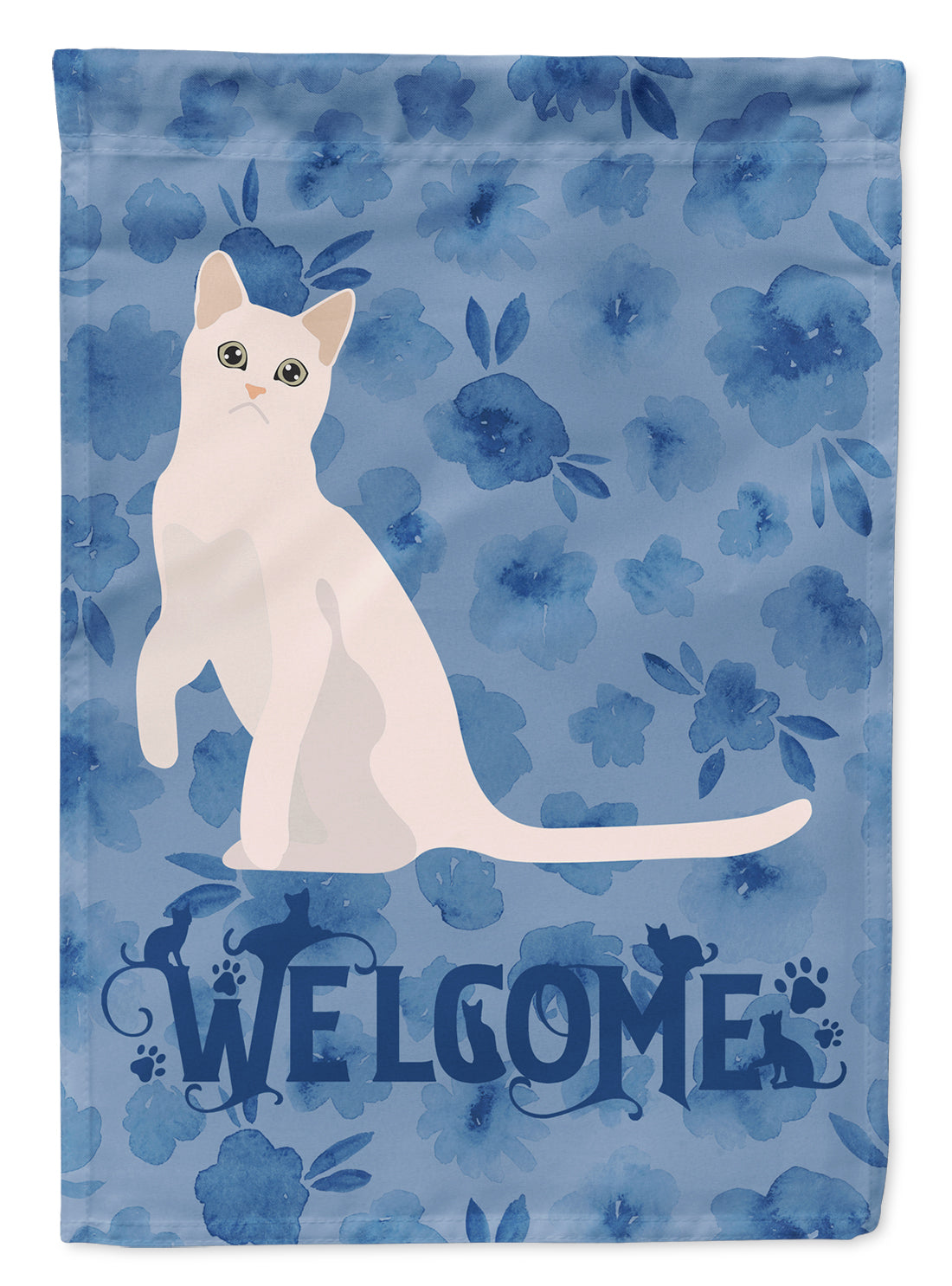 Burmilla #1 Cat Welcome Garden Flag Mailbox Decorative Yard Banner Outside Patio Artwork for Flower Beds, Garden Size, Multicolor