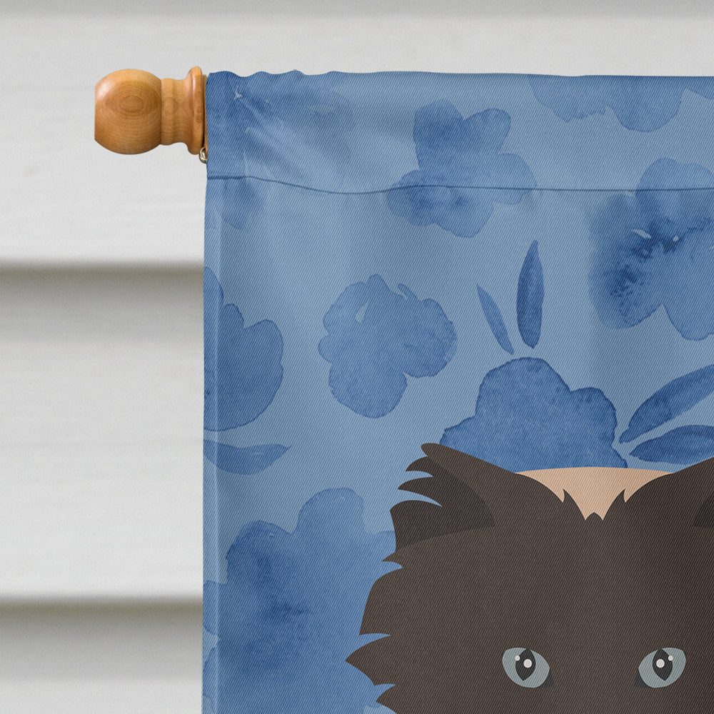 Colorpoint Persian Hymalayan #2 Cat Welcome House Flag 28x40 Porch Sleeve Pole Decorative Outside Yard Banner Artwork Wall Hanging, Polyester