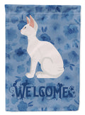 Sphynx #3 Cat Welcome Garden Flag Mailbox Decorative Yard Banner Outside Patio Artwork for Flower Beds, Garden Size, Multicolor