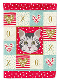 American Bobtail Cat Love Garden Flag Mailbox Decorative Yard Banner Outside Patio Artwork for Flower Beds, Garden Size, Multicolor