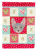 Bambino Cat Love Garden Flag Mailbox Decorative Yard Banner Outside Patio Artwork for Flower Beds, Garden Size, Multicolor