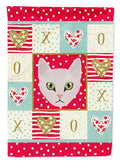 Burmilla Cat Love Garden Flag Mailbox Decorative Yard Banner Outside Patio Artwork for Flower Beds, Garden Size, Multicolor