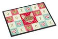 Chausie Cat Love Doormat Indoor Outdoor 24H X 36W Front Door Mat Rugs for Entryway, Non Slip Washable Low Pile,