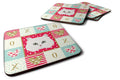 Chinchilla Persian Longhair Cat Love Foam Coasters Set of 4 Cup Coasters for Indoor Outdoor, Tabletop Protection, Anti Slip, Mouse pad Material