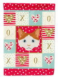 La Perm Cat Love Garden Flag Mailbox Decorative Yard Banner Outside Patio Artwork for Flower Beds, Garden Size, Multicolor