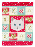 Napoleon Cat Love Garden Flag Mailbox Decorative Yard Banner Outside Patio Artwork for Flower Beds, Garden Size, Multicolor