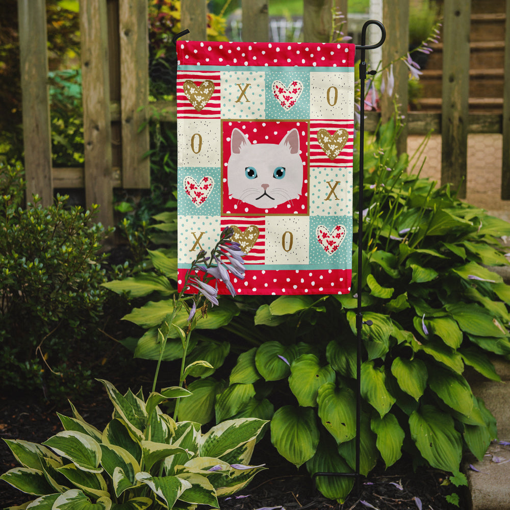 Napoleon Cat Love Garden Flag Mailbox Decorative Yard Banner Outside Patio Artwork for Flower Beds, Garden Size, Multicolor