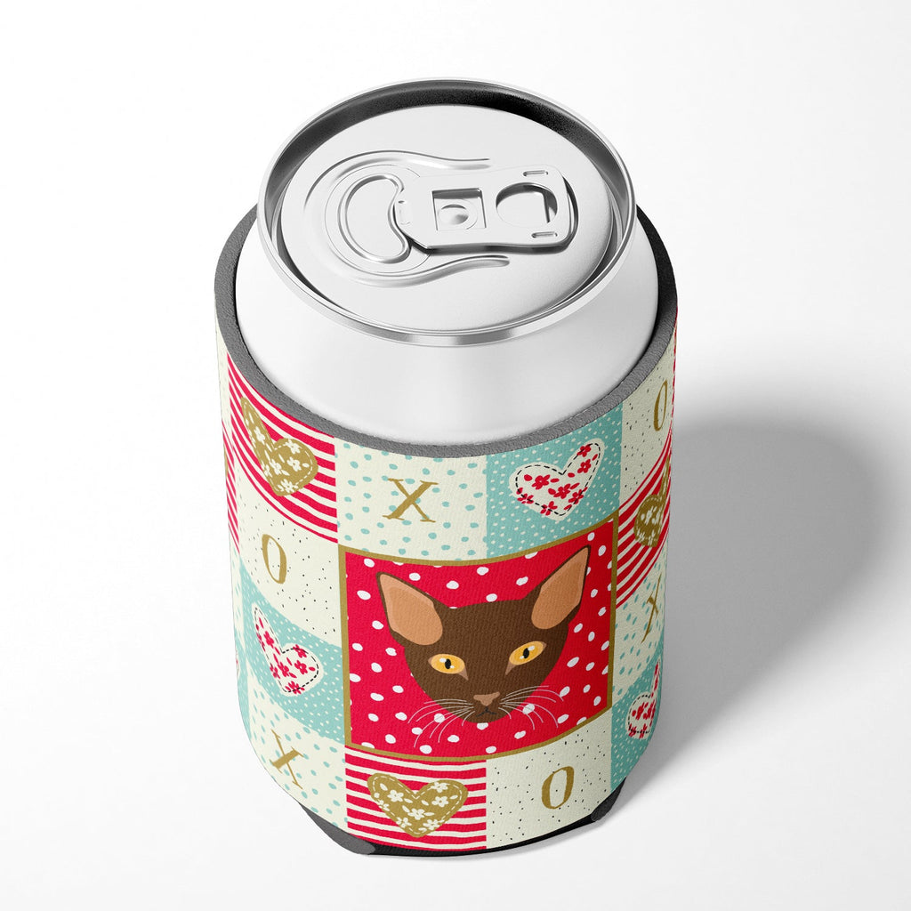 Suphalak Cat Love Can or Bottle Hugger Cooler Sleeve for Standard 12 oz Cans, Insulated Foam Beer & Soda Can Hugger Reusable