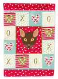 Suphalak Cat Love Garden Flag Mailbox Decorative Yard Banner Outside Patio Artwork for Flower Beds, Garden Size, Multicolor