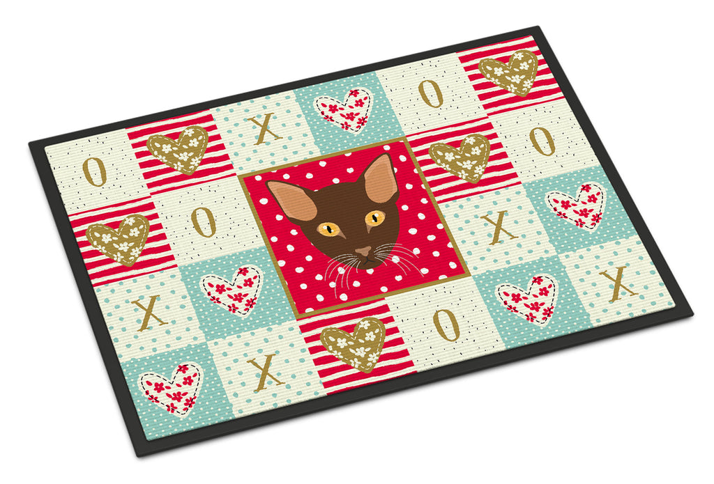 Suphalak Cat Love Doormat Indoor Outdoor 18H X 27W Front Door Mat Rugs for Entryway, Non Slip Washable