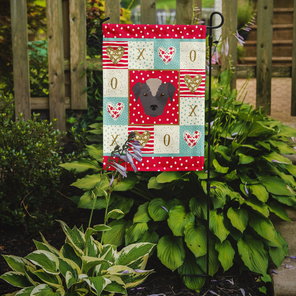 Ecuadorian Hairless Dog Love Garden Flag Mailbox Decorative Yard Banner Outside Patio Artwork for Flower Beds, Garden Size, Multicolor