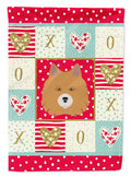 Elo Dog Love Garden Flag Mailbox Decorative Yard Banner Outside Patio Artwork for Flower Beds, Garden Size, Multicolor