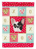 French Bulldog Love Garden Flag Mailbox Decorative Yard Banner Outside Patio Artwork for Flower Beds, Garden Size, Multicolor