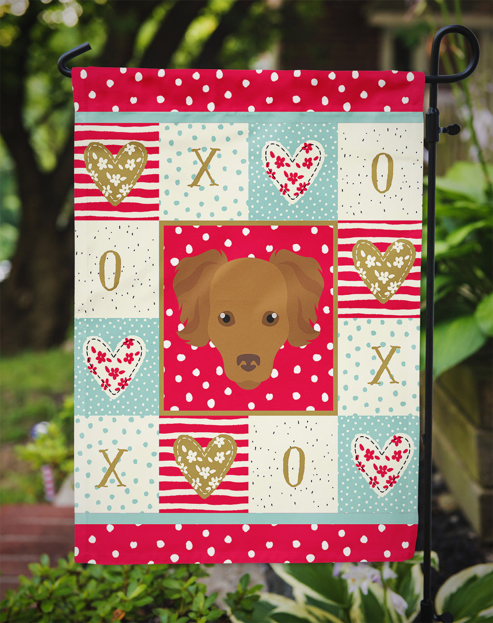 Persian Chihuahua Love Garden Flag Mailbox Decorative Yard Banner Outside Patio Artwork for Flower Beds, Garden Size, Multicolor