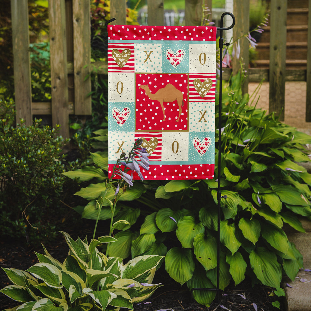 Arabian Camel Dromedary Love Garden Flag Mailbox Decorative Yard Banner Outside Patio Artwork for Flower Beds, Garden Size, Multicolor