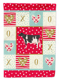 Holstein Cow Love Garden Flag Mailbox Decorative Yard Banner Outside Patio Artwork for Flower Beds, Garden Size, Multicolor