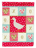 American Pekin Duck Love Garden Flag Mailbox Decorative Yard Banner Outside Patio Artwork for Flower Beds, Garden Size, Multicolor