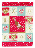 Indian Runner Duck Love Garden Flag Mailbox Decorative Yard Banner Outside Patio Artwork for Flower Beds, Garden Size, Multicolor