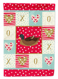 Khaki Campbell Duck Love Garden Flag Mailbox Decorative Yard Banner Outside Patio Artwork for Flower Beds, Garden Size, Multicolor