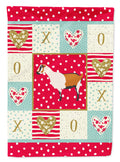 Alpine Goat Love Garden Flag Mailbox Decorative Yard Banner Outside Patio Artwork for Flower Beds, Garden Size, Multicolor