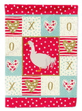 Sebastopol Goose Love Garden Flag Mailbox Decorative Yard Banner Outside Patio Artwork for Flower Beds, Garden Size, Multicolor
