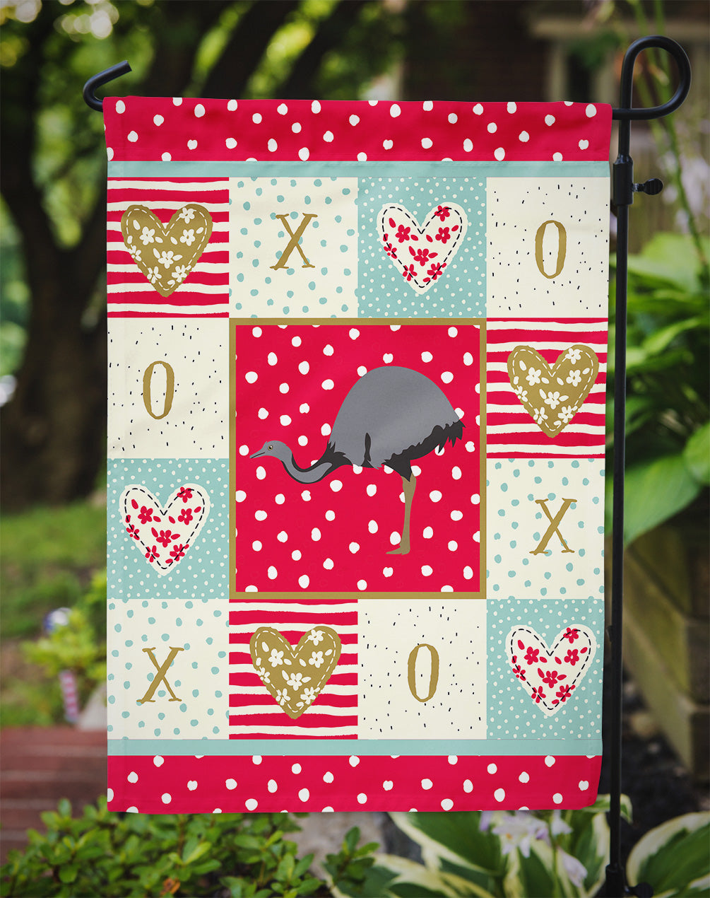 Rhea Love Garden Flag Mailbox Decorative Yard Banner Outside Patio Artwork for Flower Beds, Garden Size, Multicolor